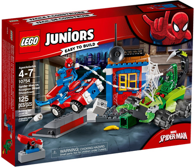 LEGO Spider-Man vs. Scorpion Street Showdown 10754 – Retired & Sealed