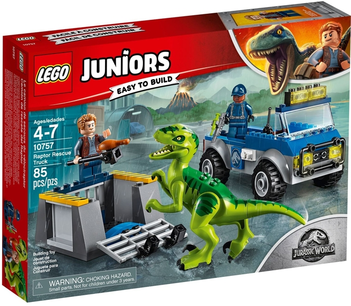 LEGO Raptor Rescue Truck 10757 – Retired & Sealed