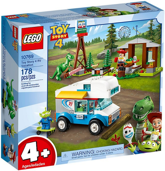 LEGO Toy Story 4 RV Vacation Truck with Jessie, Alien, 10769 – Retired & Sealed