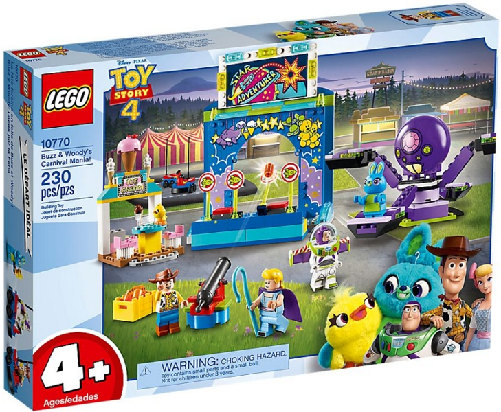 LEGO Juniors Toy Story 4 Buzz and Woody’s Carnival 10770 – Retired & Sealed