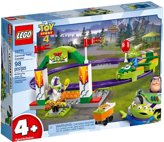 LEGO Toy Story 4 Carnival Thrill Coaster with Buzz 10771 – Retired & Sealed