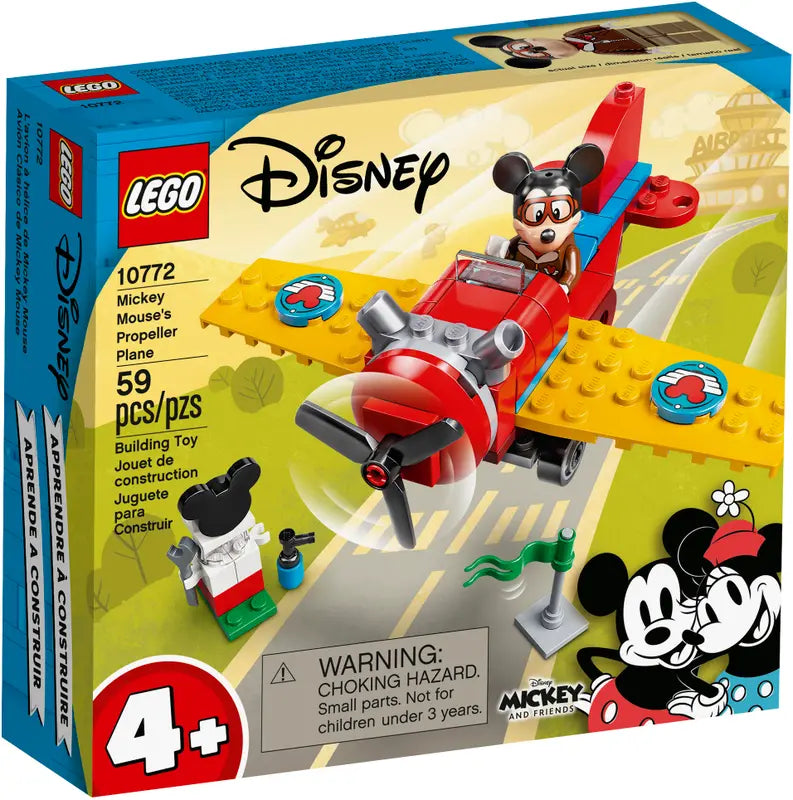 LEGO Disney Mickey and Friends – Mickey Mouse’s Propeller Plane (10772)
