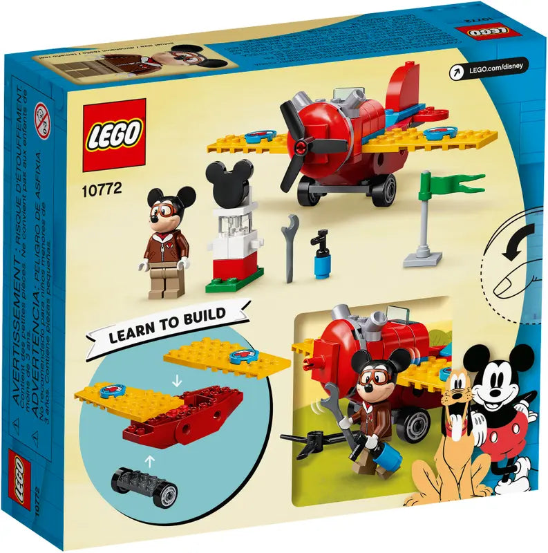 LEGO Disney Mickey and Friends – Mickey Mouse’s Propeller Plane (10772)