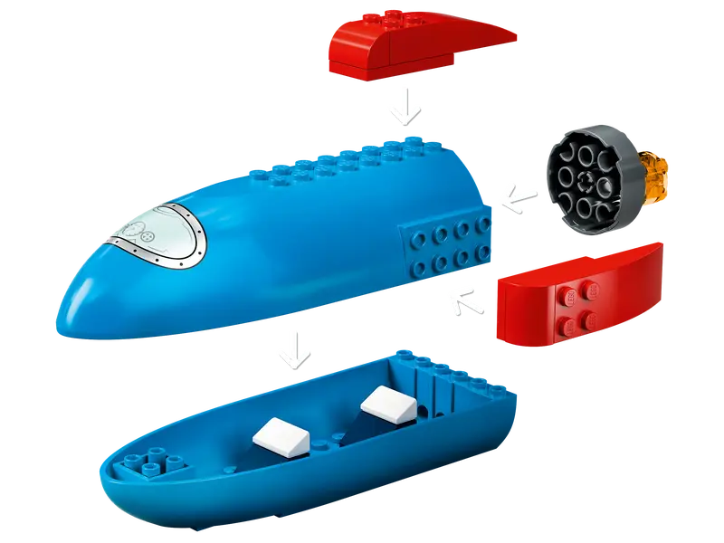 LEGO Disney Mickey and Friends – Mickey Mouse & Minnie Mouse’s Space Rocket (10774)