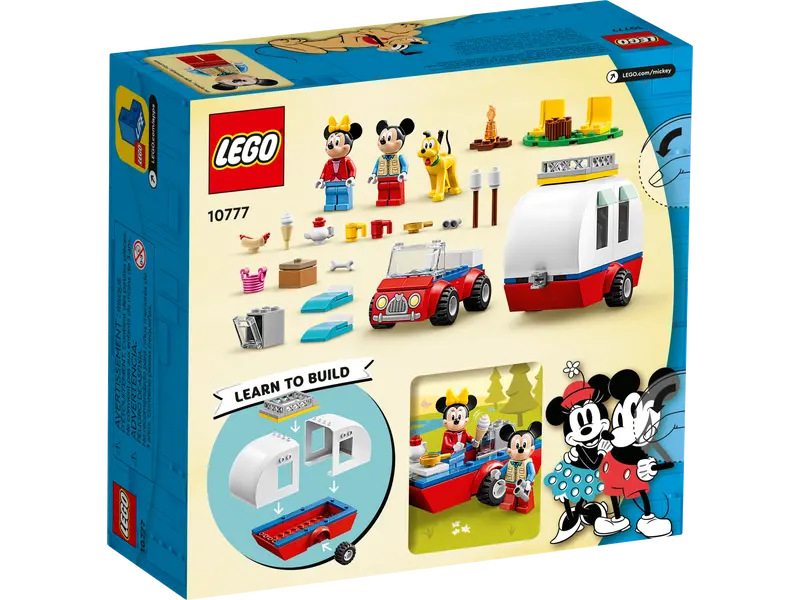 LEGO Disney Mickey and Friends – Mickey and Minnie’s Camping Trip (10777)