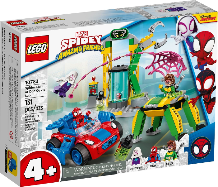 LEGO 10783 Spider-Man at Doc Ock's Lab 10783 sealed box front