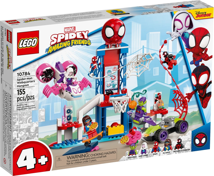 LEGO 10784 Spider-Man Webquarters Hangout 10784 sealed box front