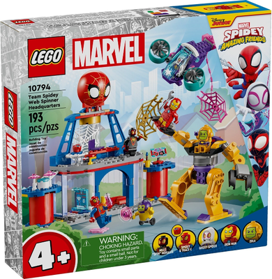 LEGO Team Spidey Web Spinner Headquarters 10794 – Sealed UK Stock