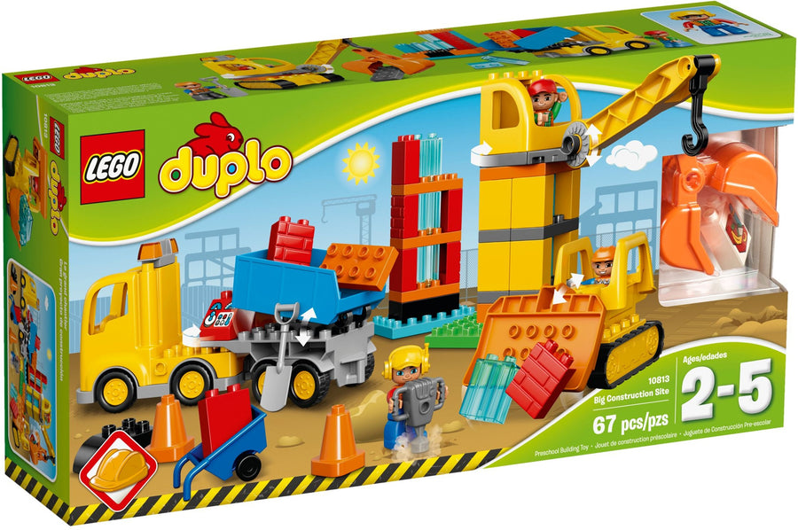 LEGO Big Construction Site 10813 – Retired & Sealed