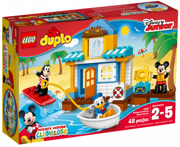LEGO Mickey & Friends Beach House 10827 – Retired & Sealed
