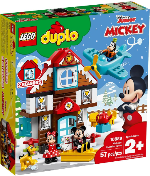 LEGO Mickey's Vacation House 10889 – Retired & Sealed
