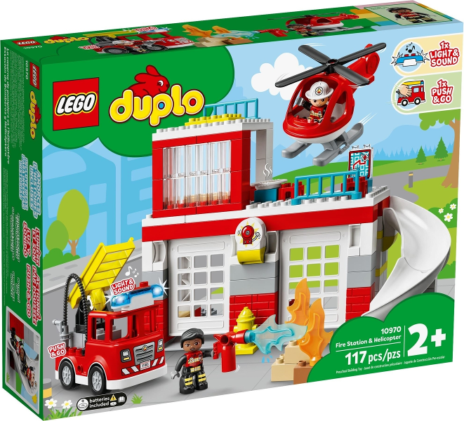 LEGO 10970 Fire Station & Helicopter 10970 sealed box front