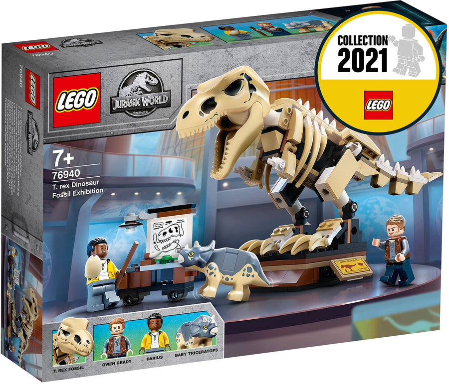 LEGO Jurassic World T. rex Dinosaur Fossil Exhibition 76940 – Retired & Sealed