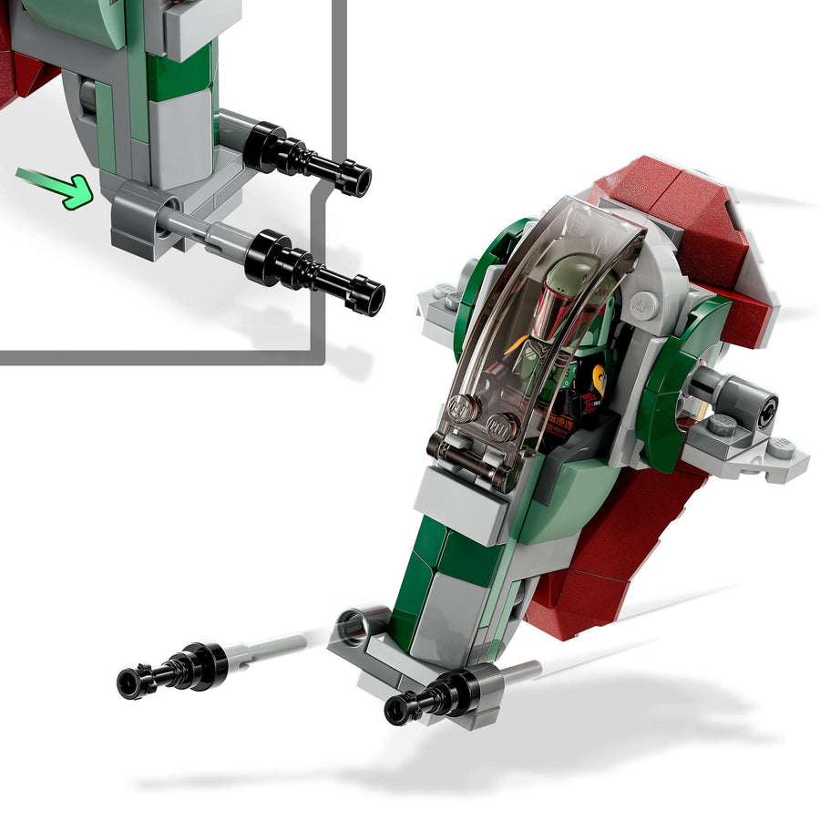 LEGO Star Wars Boba Fetts Starship – Microfighter Set, 75344 – Retired & Sealed