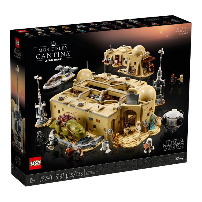 LEGO 75290 Mos Eisley Cantina 75290 sealed box front