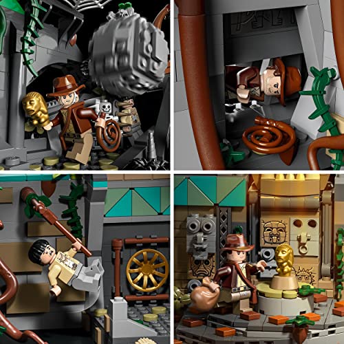 LEGO Indiana Jones Temple of the Golden Idol Model Kit 77015 – Retired & Sealed