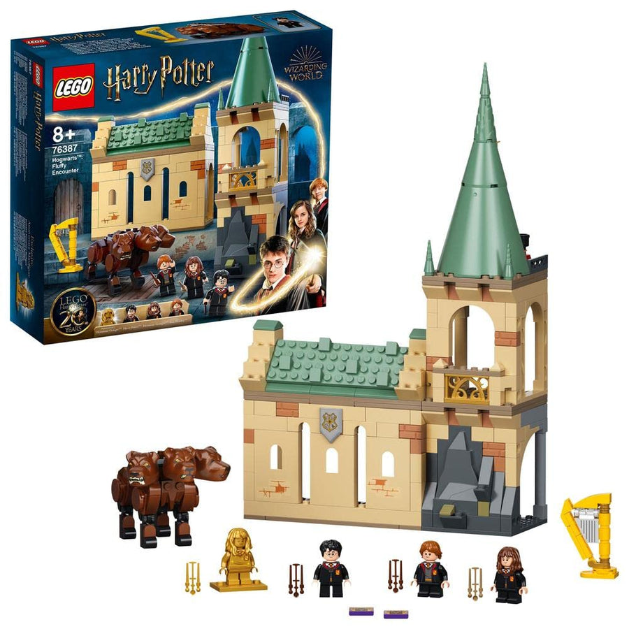 LEGO Harry Potter Hogwarts: Fluffy Encounter Castle Toy 76387 – Retired & Sealed