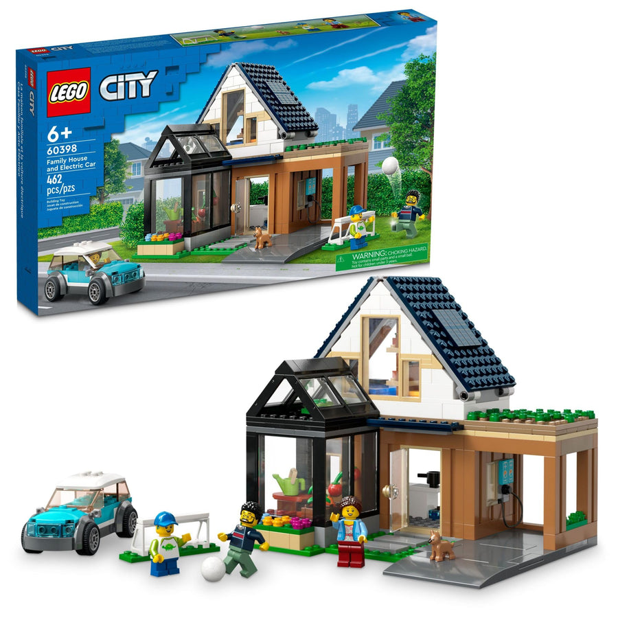 LEGO City Family House and Electric Car 60398 – Retired & Sealed