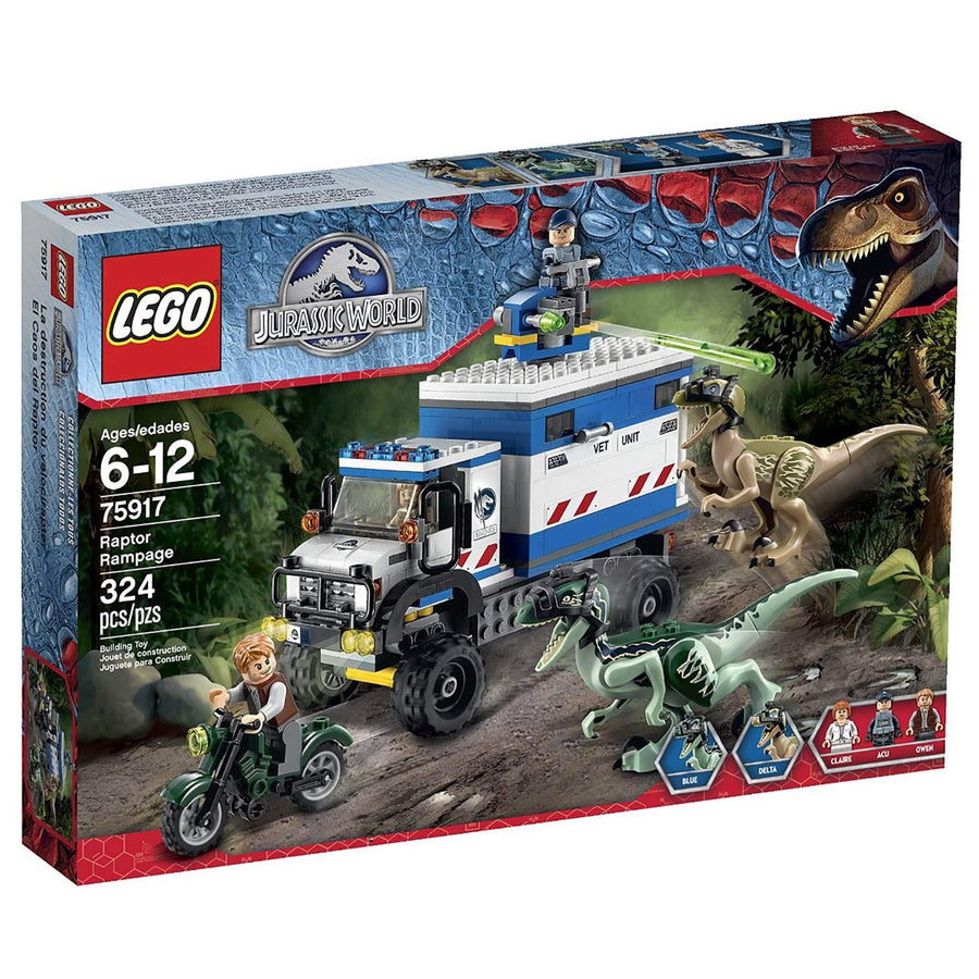 LEGO Jurassic World Raptor Rampage 75917 – Retired & Sealed
