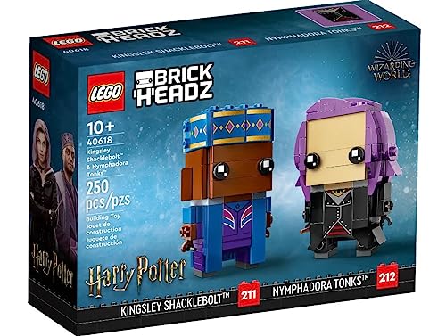 LEGO Harry Potter Brickheadz Kingsley Shacklebolt and 40618 – Retired & Sealed