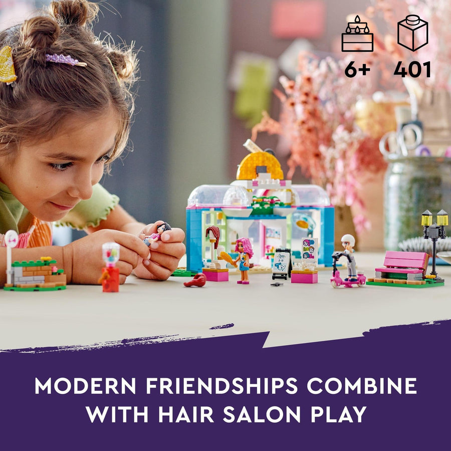 LEGO Friends Hair Salon, Toy Hairdressing Set with 41743 – Retired & Sealed