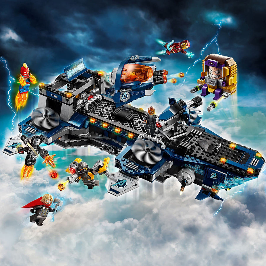 LEGO Marvel Avengers Helicarrier Toy with Iron Man, 76153 – Retired & Sealed