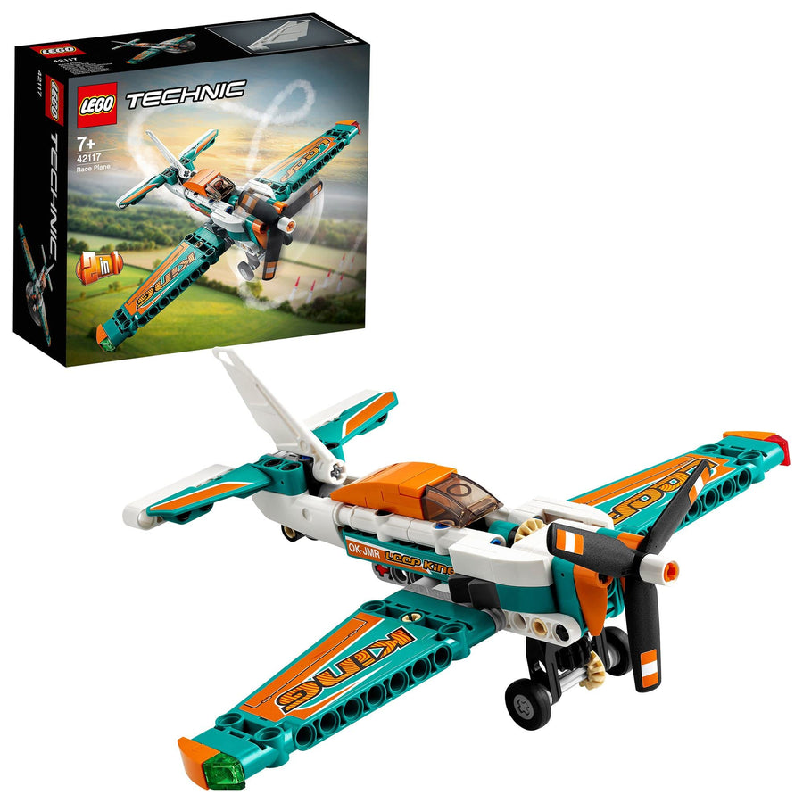 LEGO Technic Race Plane Toy to Jet Aeroplane 2 in 1 42117 – Retired & Sealed
