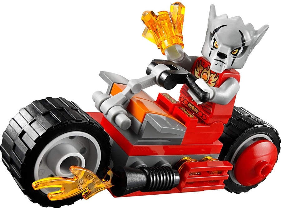 LEGO Chima Worriz' Fire Bike 30265 – Retired & Sealed