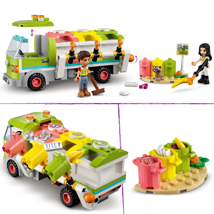 LEGO Friends Recycling Truck Toy with Garbage Sorting 41712 – Retired & Sealed