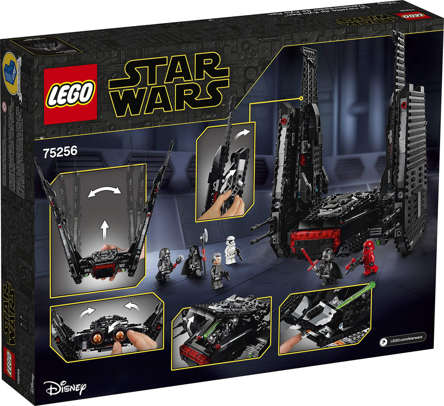 LEGO Star Wars Kylo Ren’s Shuttle Starship 75256 – Retired & Sealed