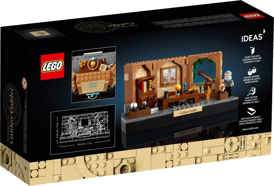 LEGO Ideas Tribute to Galileo Galilei 40595 – Retired & Sealed