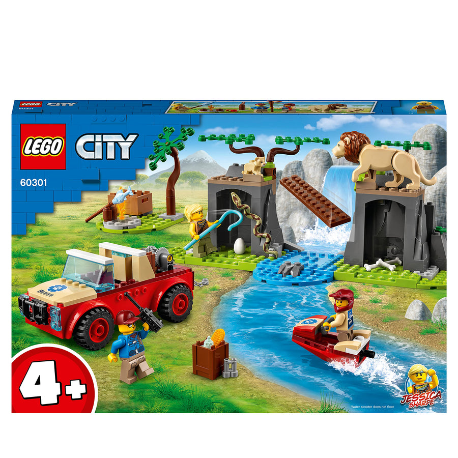 LEGO City Wildlife Rescue Off Roader Vehicle Car Toy 60301 – Retired & Sealed