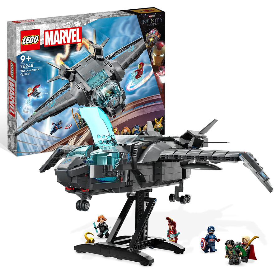 LEGO Marvel The Avengers Quinjet, Spaceship 76248 – Retired & Sealed