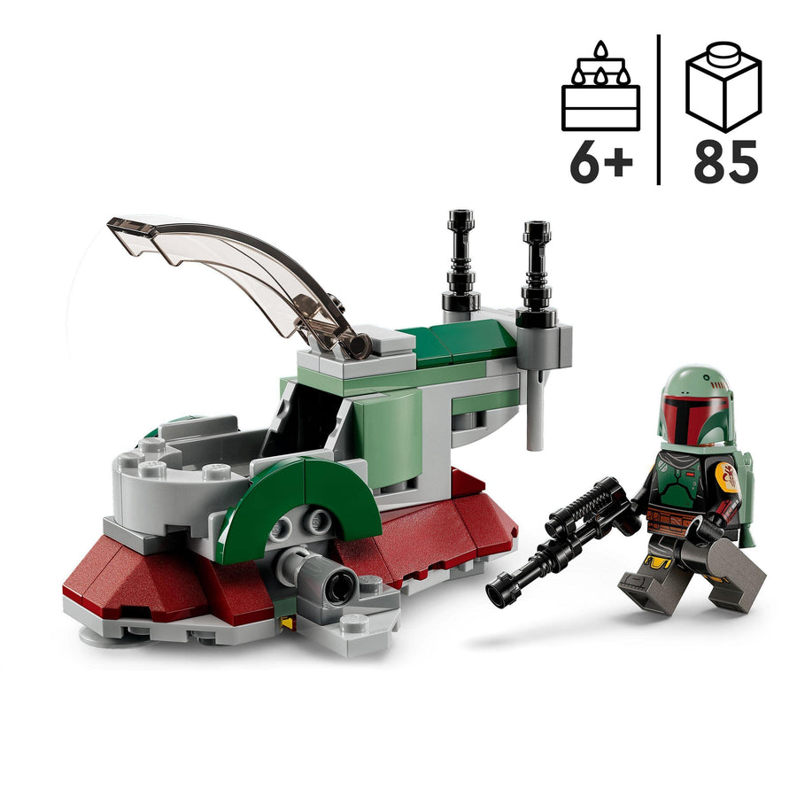 LEGO Star Wars Boba Fetts Starship – Microfighter Set, 75344 – Retired & Sealed