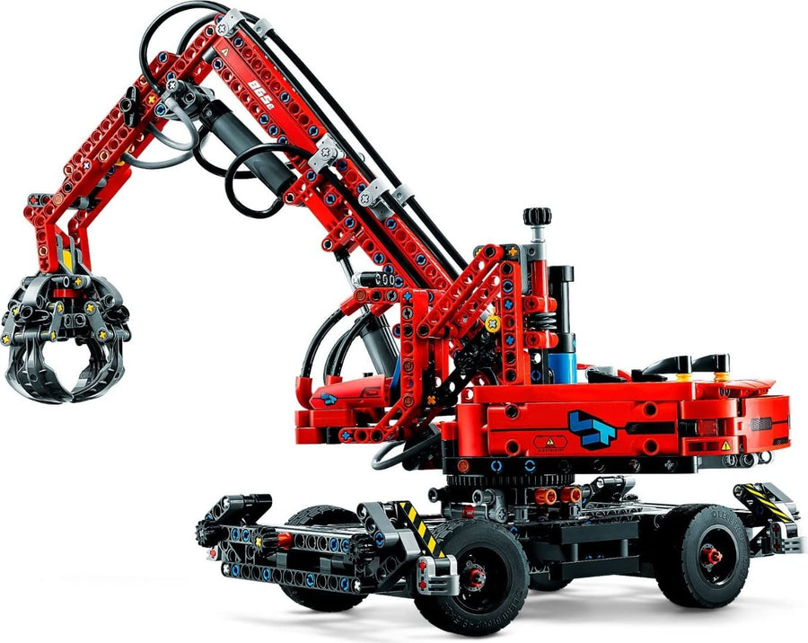 LEGO Technic Material Handler, Mechanical Model Crane 42144 – Retired & Sealed