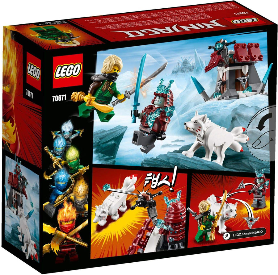 LEGO NINJAGO Lloyd’s Journey Set with 2 Minifigures 70671 – Retired & Sealed