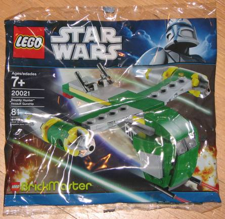 LEGO Bounty Hunter Assault Gunship 20021 – Retired & Sealed
