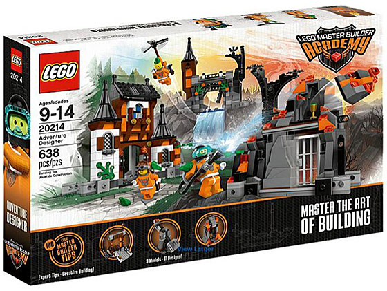 LEGO Adventure Designer (Kits 7 - 9 Redesign) 20214 – Retired & Sealed