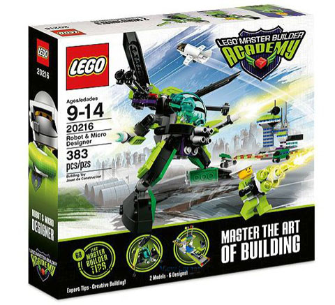 LEGO 20216 Robot & Micro Designer (Kits 2 - 3 Redesign) 20216 sealed box front