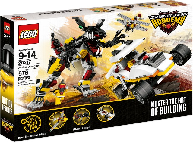 LEGO Action Designer (Kits 4 - 6 Redesign) 20217 – Retired & Sealed