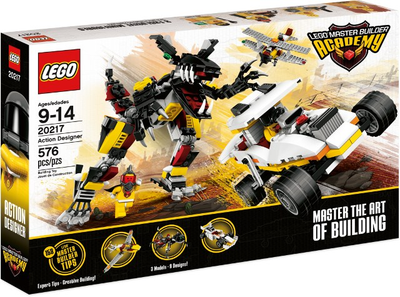 LEGO Action Designer (Kits 4 - 6 Redesign) 20217 – Retired & Sealed