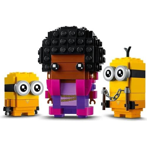 LEGO Minions Brickheadz Belle Bottom, Kevin and Bob 40421 – Retired & Sealed