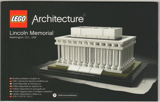LEGO Lincoln Memorial 21022 – Retired & Sealed