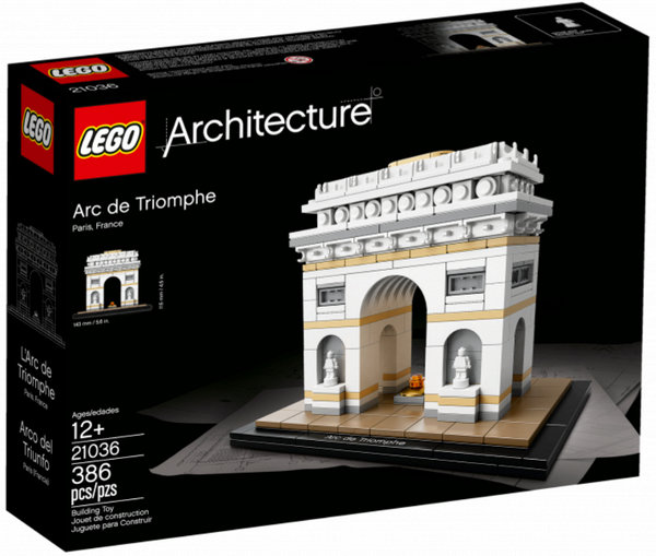 LEGO 21036 Arc de Triomphe 21036 sealed box front
