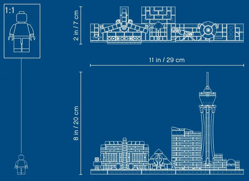 LEGO Architecture Las Vegas 21047 – Retired & Sealed