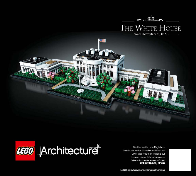 LEGO The White House 21054 – Retired & Sealed