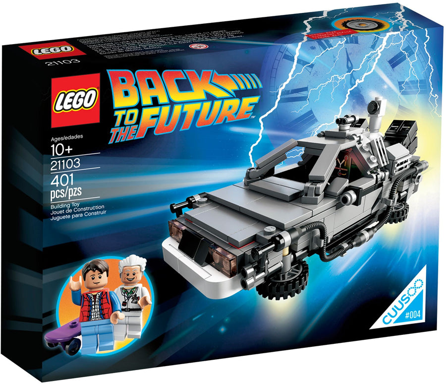 LEGO The DeLorean Time Machine 21103 – Retired & Sealed