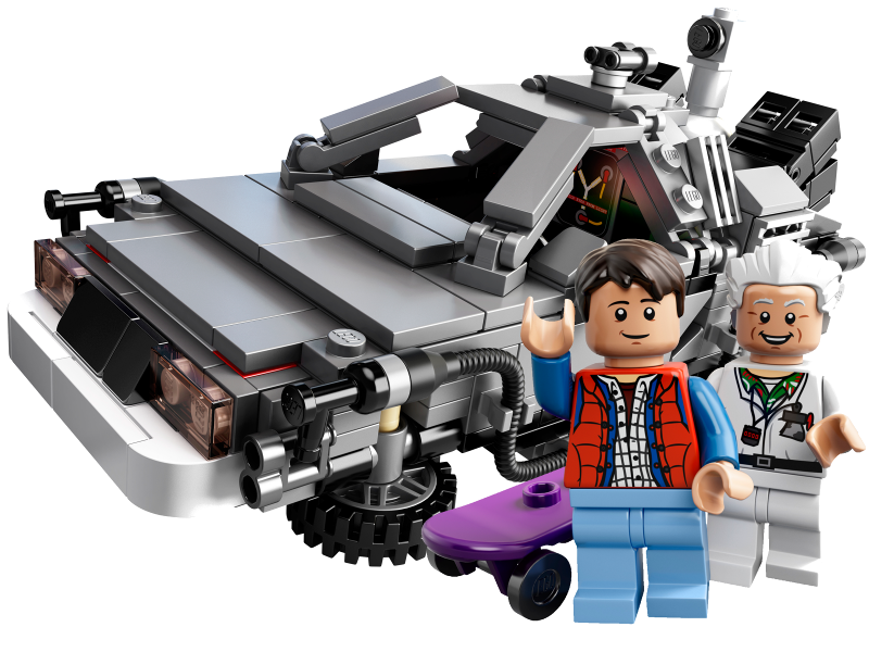 LEGO The DeLorean Time Machine 21103 – Retired & Sealed