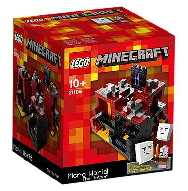 LEGO Micro World - The Nether 21106 – Retired & Sealed