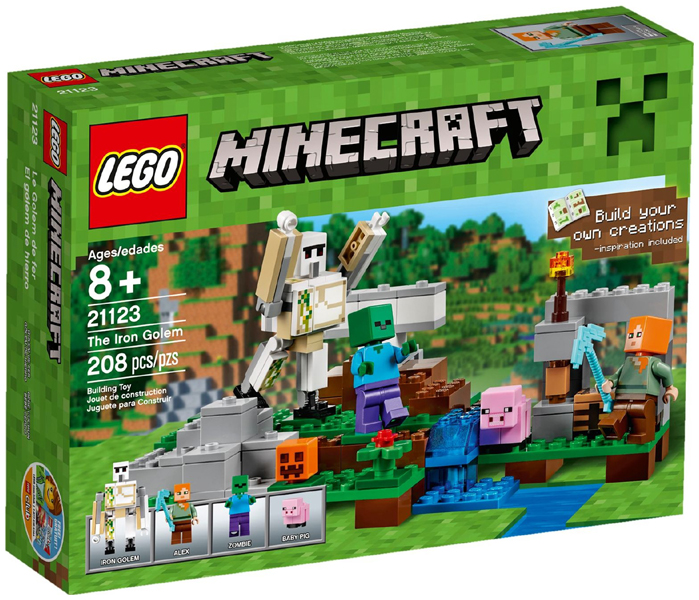 LEGO The Iron Golem 21123 – Retired & Sealed